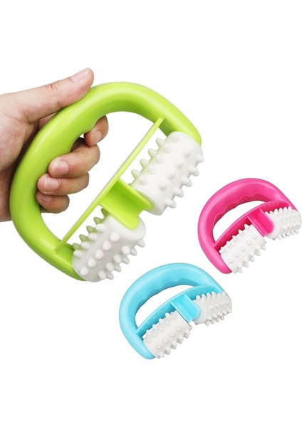 Adet Mavi D Tipi Yağ Kontrol Rulosu Masajı Selülit Bacak Karın Boyun Kalça Hızlı Anti Selülit Yüz Germe Araçları Rollerred (Kırmızı) (Yurt Dışından)