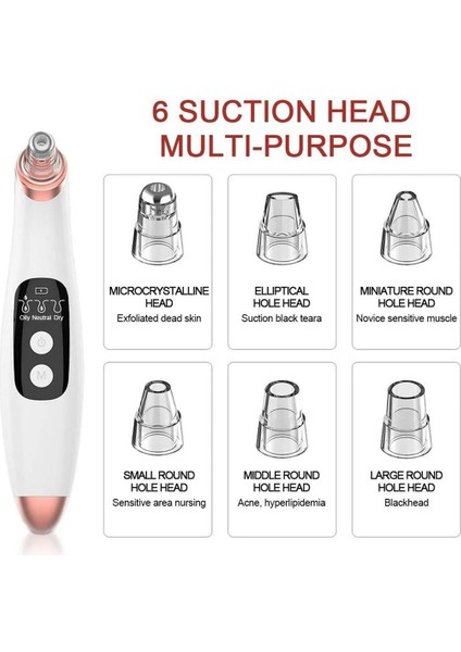 Akne Sökücü Elektrikli Gözenek Temizleyici Çok Fonksiyonlu Siyah Nokta Temizleyici (Yurt Dışından) modelleri