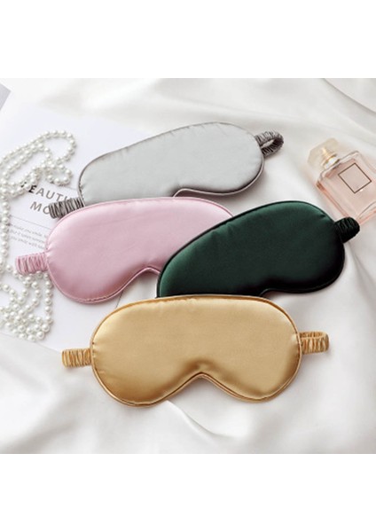 Adet Doğal Uyku Göz Maskesi Göz Bandı Kapak Gölge Göz Bandı Kadın Erkek Yumuşak Taşınabilir Seyahat Göz Bandıgri (Gri) (Yurt Dışından) modelleri