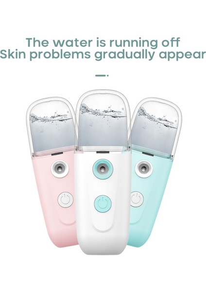 Nano Püskürtme Su Yenileme Ölçer Serin Mist Atomize Nemlendirici Püskürtücü Vapur Yüz Mist Güzellik Enstrüman Cilt Bakımı Aracı (Yurt Dışından) modelleri