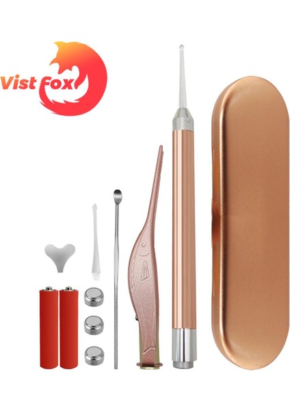 Vist Fox Kulak-Pick Cımbız Katı Kulak Temizleme Aracı Balmumu Küret Sökücü (Yurt Dışından)