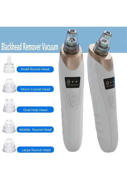 Elektrikli Yüz Siyah Nokta Kaldırma Akne Temizleyici Burun Derin Temizlik Noktaları Gözenek Vakumlu Siyah Nokta Remover Cilt Bakım Makinesi (Yurt Dışından)