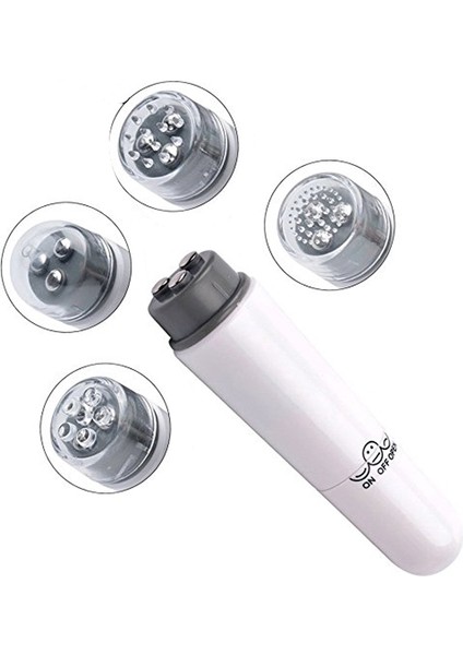 Kebidu Mini Elektrikli Göz Masaj Sopa Yüz Cilt Göz Bakım Kalemi 4 Değiştirilebilir Masaj Başlıkları ile (Yurt Dışından) fırsatları