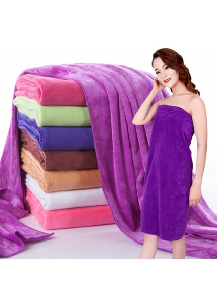 200X100 Güzellik Salonu Banyo Havlusu ve Yüz Havlusu Masaj Çabuk Kuruyan Özel Büyük Havlu Kalın Mikrofiber Emici Yumuşak Buharda Çekme (Yurt Dışından) modelleri