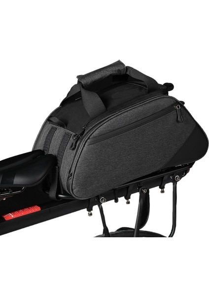 Unisex Bisiklet Arka Raf Çantası Seyahat Çantası Yan Çanta (Yurt Dışından)