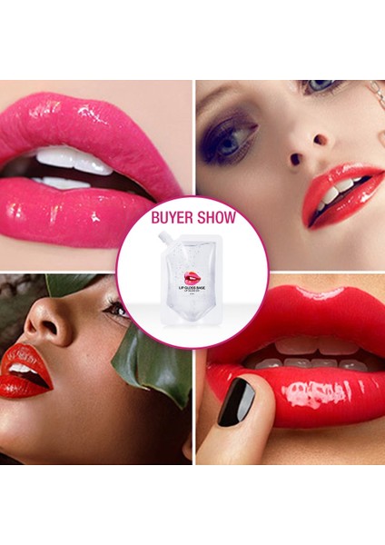 50ML Dudak Parlatıcı Baz Yağ Dıy Şeffaf Nemlendirici Besleyici Ruj Jeli (Yurt Dışından) indirimleri