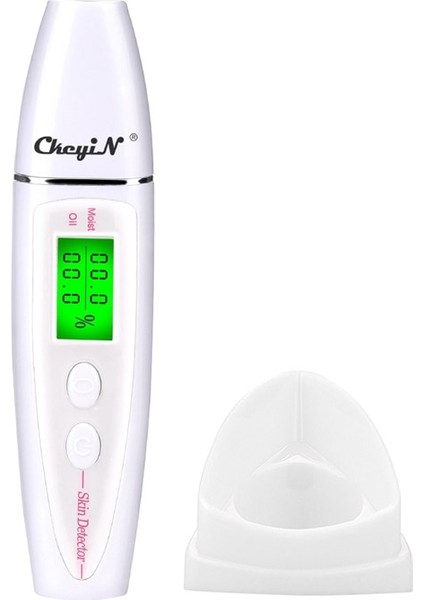 Hassas Cilt Yağı Içeriği Analiz Cihazı LCD Dijital Yüz Cilt Nemi Ölçer Pille Çalışan Cilt Bakımı Test Cihazı Monitör Dedektörü 50BEYAZ (Beyaz) (Yurt Dışından) indirimleri