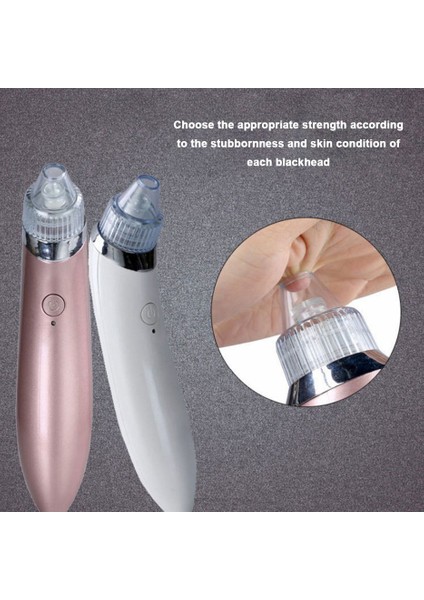 Elektrikli Siyah Nokta Artefakt Akne Akne Enstrüman Ev Gözenek Temizleyici Gül Altın Plug-In Tipi (Yurt Dışından) fırsatları