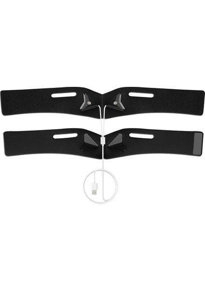 Yüz Germe Bandı Elektrikli USB Eklentisi Çift Çeneyi Azaltma Yüz Inceltme Alet Bandı (Yurt Dışından)