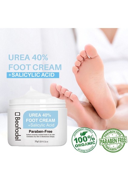 Ayak Bakımı Üre Kremi %40 Ayak Ovucu Salisilik Asit Peeling Giderici Krem (Yurt Dışından)