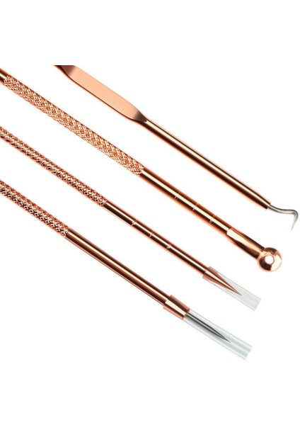 4 Adet/takım Siyah Nokta Komedon Akne Tahıl Kusur Vakum Çıkarıcı Siyah Nokta Çıkarıcı Aracı Kaşık Cilt Bakımı Için (Yurt Dışından) fırsatları