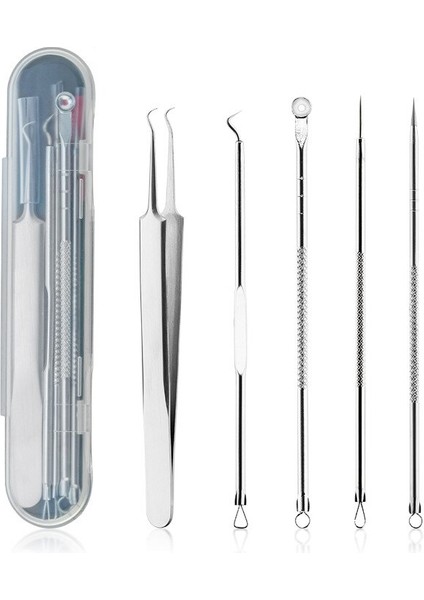 3/4/5/8 Adet Akne Siyah Nokta Kaldırma Iğneleri Siyah Noktalar Temizleyici Siyah Kafa Gözenek Temizleyici Derin Temizlik Aracı Yüz Cilt Bakımı Araçları (Yurt Dışından) fiyatları