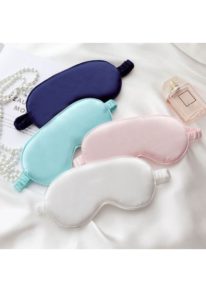 Adet Doğal Uyku Göz Maskesi Göz Bandı Kapak Gölge Göz Bandı Kadın Erkek Yumuşak Taşınabilir Seyahat Göz Bandı Açık Yeşil (Açık Yeşil) (Yurt Dışından) fırsatları