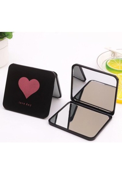 Mini Kare Makyaj Masası Aynası Katlanabilir Makyaj Aynası Çift Taraflı El Aynası Kompakt Cep Kozmetik Taşınabilir Seyahat Küçük Ayna (Yurt Dışından) fiyatları