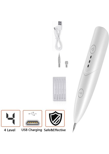 Cilt Etiketi Sökücü, Çil Kalemi Siyah Nokta Çıkarıcı Kalın Iğne/ince Iğne Farklı Cilt Ihtiyaçlarını Karşılar Cilt Bakımı Plazma Kalemi (Yurt Dışından)