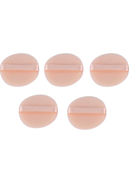 5pcs Yüz Güzellik Sünger Tozu Puf Pedleri Yüz Fondöten Makyaj Aracı (Yurt Dışından)