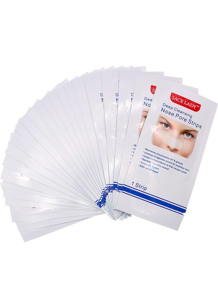 24PCS Derin Temizleme Kiti Burun Maskesi Siyah Nokta Remover Burun Etiket Gözenek Temizleme Yüz Cilt Bakımı (Yurt Dışından)