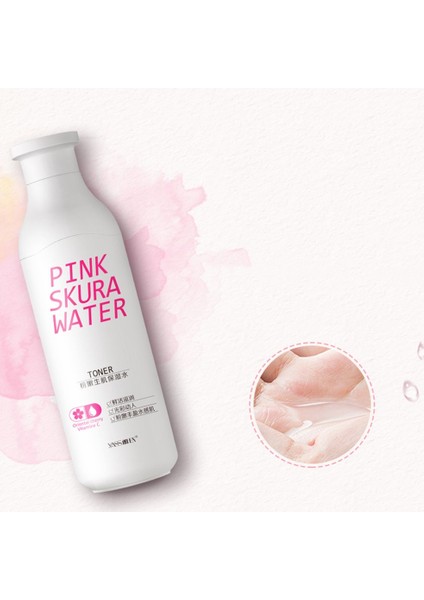 Pembe Skura Taşınabilir Boyut Doğal Bitki Özü Wonder Toner Beyazlatma Sıvısı (Yurt Dışından)