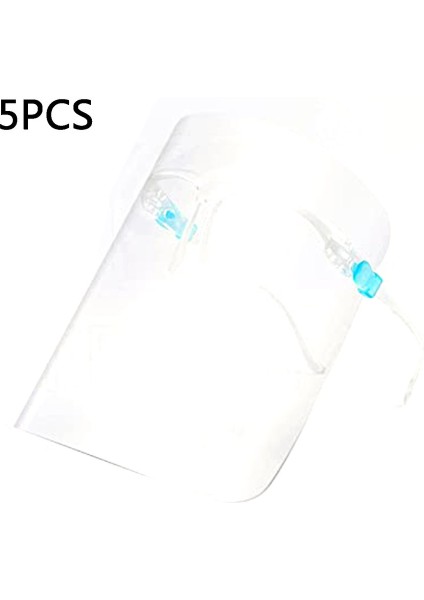 Şeffaf Tam Yüz Koruyucu Kalkan Vizör Göz Koruma Yüz Kapağı Şeffaf 5 Adet (Yurt Dışından) fiyatları