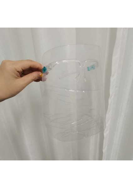 Şeffaf Tam Yüz Koruyucu Kalkan Vizör Göz Koruma Yüz Kapağı Şeffaf 5 Adet (Yurt Dışından) fırsatları