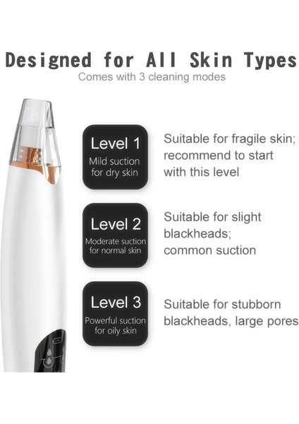 Elektrikli Siyah Nokta Çıkarıcı Iğneler Akne Siyah Nokta Çıkarıcı Vakum Emme Derin Temizleme Makinesi Peeling Gözenek Temizleyicigösterildiği Gibi (Gösterildiği Gibi) (Yurt Dışından) fiyatları