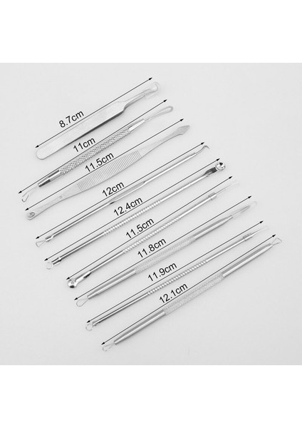 Siyah Nokta Remover Araç Seti Paslanmaz Çelik Akne Çıkarıcı Kaldırma Yüz Cilt Bakımı MH88 (Yurt Dışından) modelleri