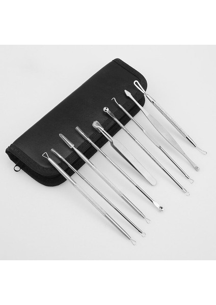 Siyah Nokta Remover Araç Seti Paslanmaz Çelik Akne Çıkarıcı Kaldırma Yüz Cilt Bakımı MH88 (Yurt Dışından) fırsatları