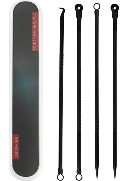 Adet Akne Kaldırma Aracı Paslanmaz Çelik Siyah Nokta Komedon Akne Leke Çıkarıcı Sökücü Yüz Cilt Bakımı Gözenek Temizleyici Iğneler (Yurt Dışından) fırsatları