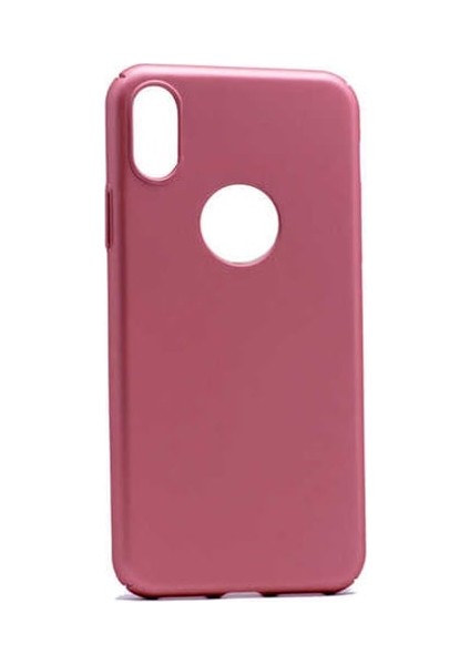 Apple iPhone x Uyumlu Kılıf Renkli Mat Ince 3A Rubber Kapak