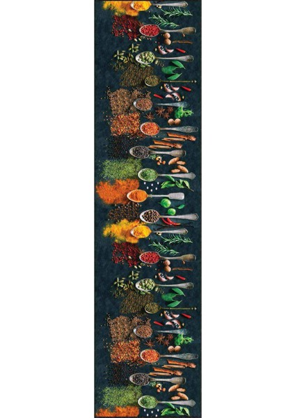 Çok Renkli Kaymaz Mutfak Kesme Rulo Özel Ölçülü Yolluk AR561 fiyatları