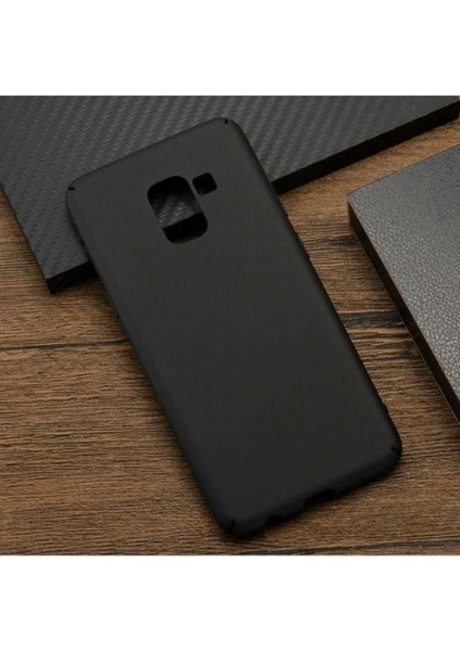 Galaxy A8 2018 Kılıf Renkli Mat Ince 3A Rubber Kapak