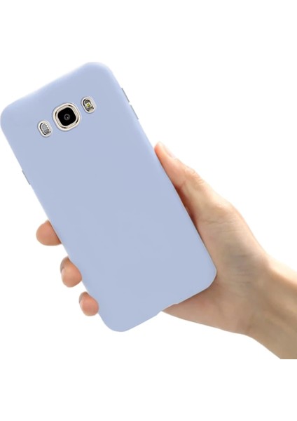 Galaxy J5 Kılıf Renkli Mat Ince 3A Rubber Kapak