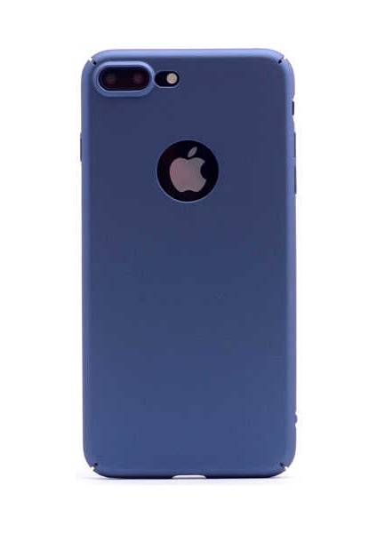 Apple iPhone 7 Plus Uyumlu Kılıf Renkli Mat Ince 3A Rubber Kapak