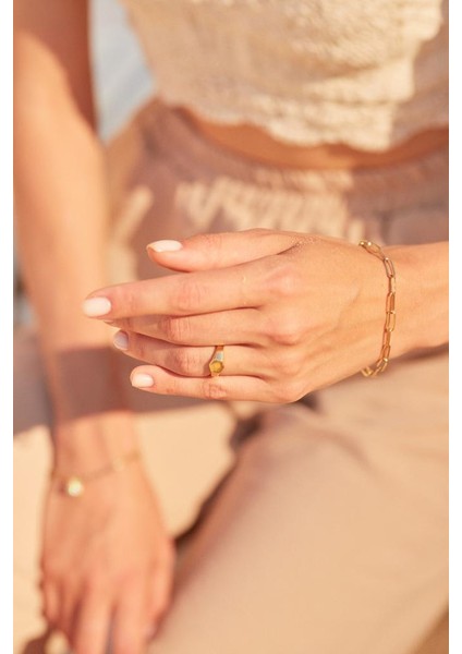 Altın Beşgen Yüzük