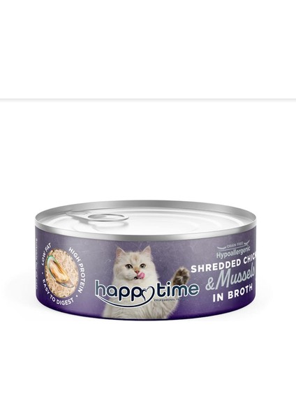 Yetişkin Kediler Için Tavuklu & Midyeli Konserve 70 gr