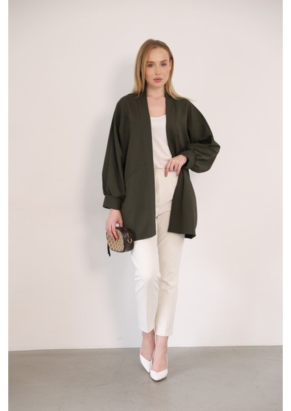 Cep Detay Atlas Hırka-Haki fiyatları