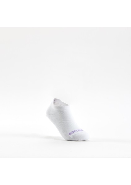 Artengo Çocuk Tenis Çorabı - Kısa Konç - 3 Çift - Yeşil/Mor - RS 160 modelleri