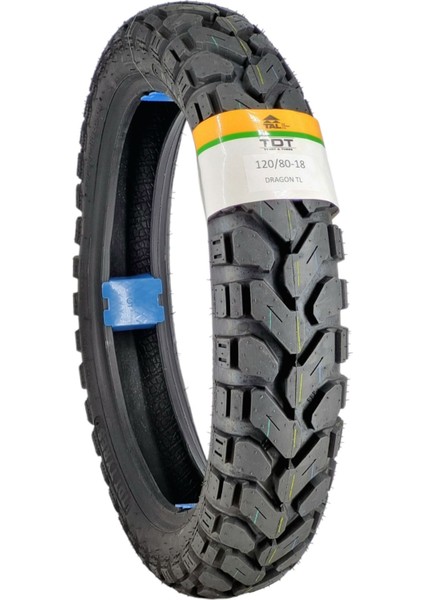 Honda Crf Arka Lastik 120/80-18 Tl (Tubeless - Dubleks) DRAGON5A