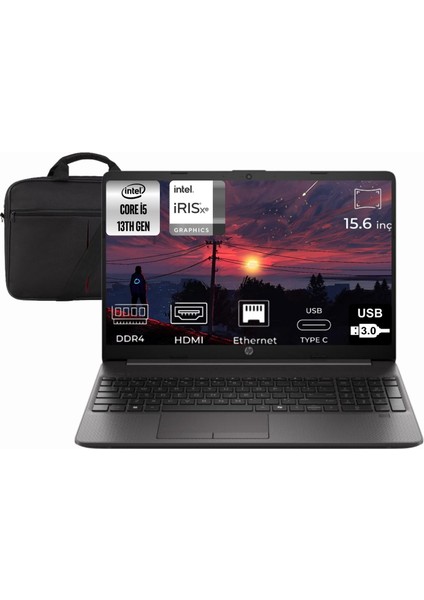 250 G9 I5-1335U 9B9W7EA-19 32GB 4tb Intel Iris Xe Graphics W11HOME 15.6" Full Hd Notebook