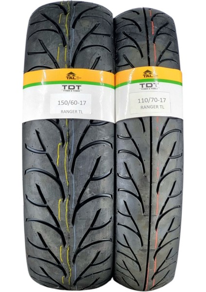 Dominar 400 Lastik Takımı 150/60-17 ve 110/70-17 Tl (Tubeless - Dubleks) Rangerdom