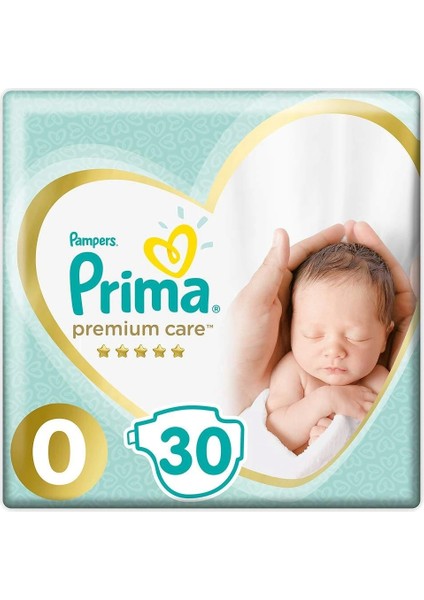 Prima Premium Care Bebek Bezi 0 Beden Prematüre 30 Adet