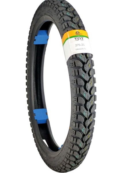 275-21 Tl (Tubeless - Dubleks) Motosiklet Lastiği Dragon9