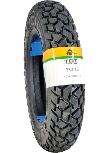 350-10 Tl (Tubeless - Dubleks) Motosiklet Lastiği Adventuresc