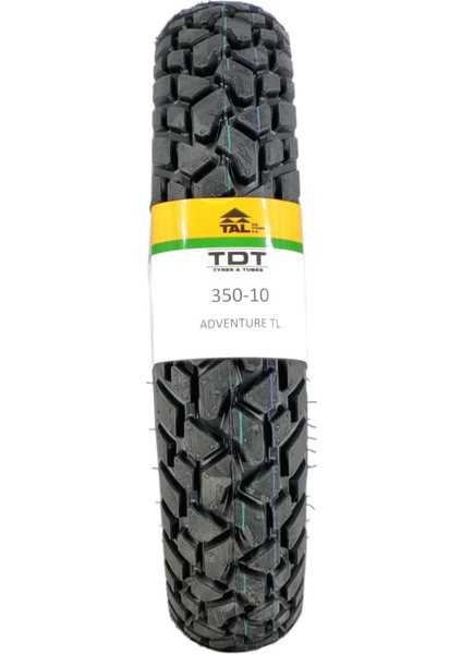 350-10 Tl (Tubeless - Dubleks) Motosiklet Lastiği Adventuresc