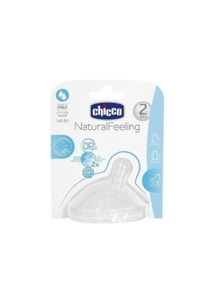 Nessiworld naturalfeeling Biberon Emziği 2 Ay+ Orta Akış Tekli fiyatları