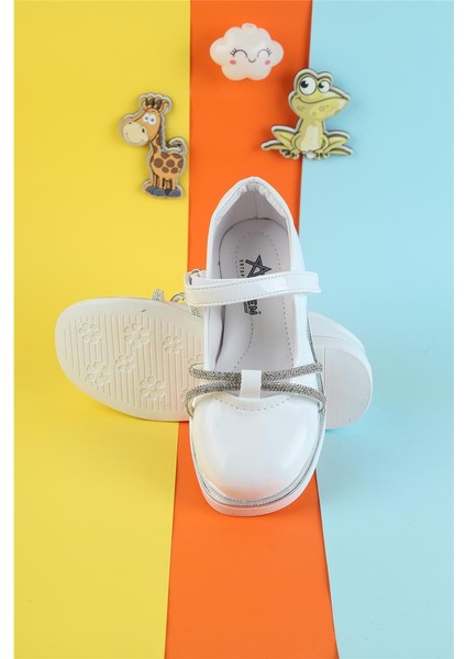 Kız Çocuk Ortopedik Taş Detaylı Babet Renkli Babet Kız Çocuk Dügün Babet Günlük Babet Modern Babet modelleri