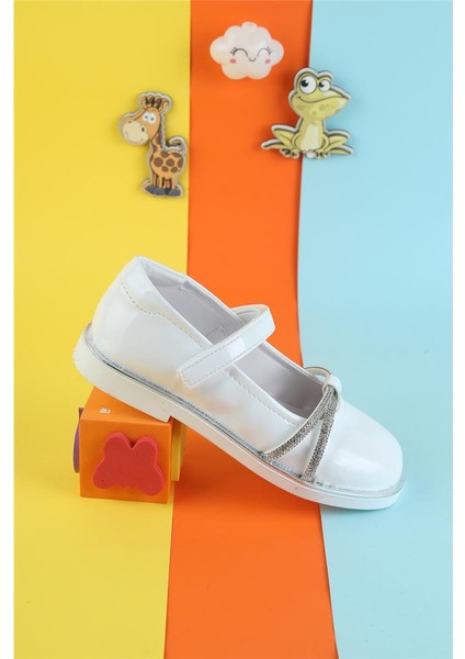 Kız Çocuk Ortopedik Taş Detaylı Babet Renkli Babet Kız Çocuk Dügün Babet Günlük Babet Modern Babet indirimleri