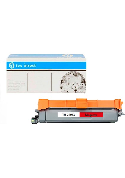 TN-279XL / HL-L3280CDW Kırmızı Muadil Toner 2300 Sayfa Chipli