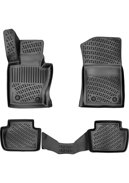 Bmw X3 E83 3D Havuzlu Paspas Siyah 2003-2010 Arası