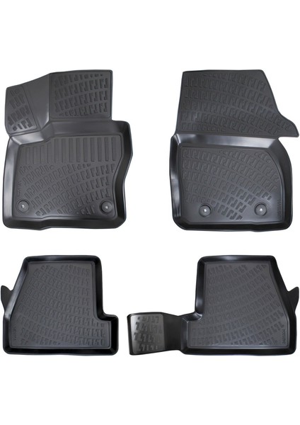 Ford Focus 3 3D Havuzlu Paspas Siyah 2011-2014 Arası
